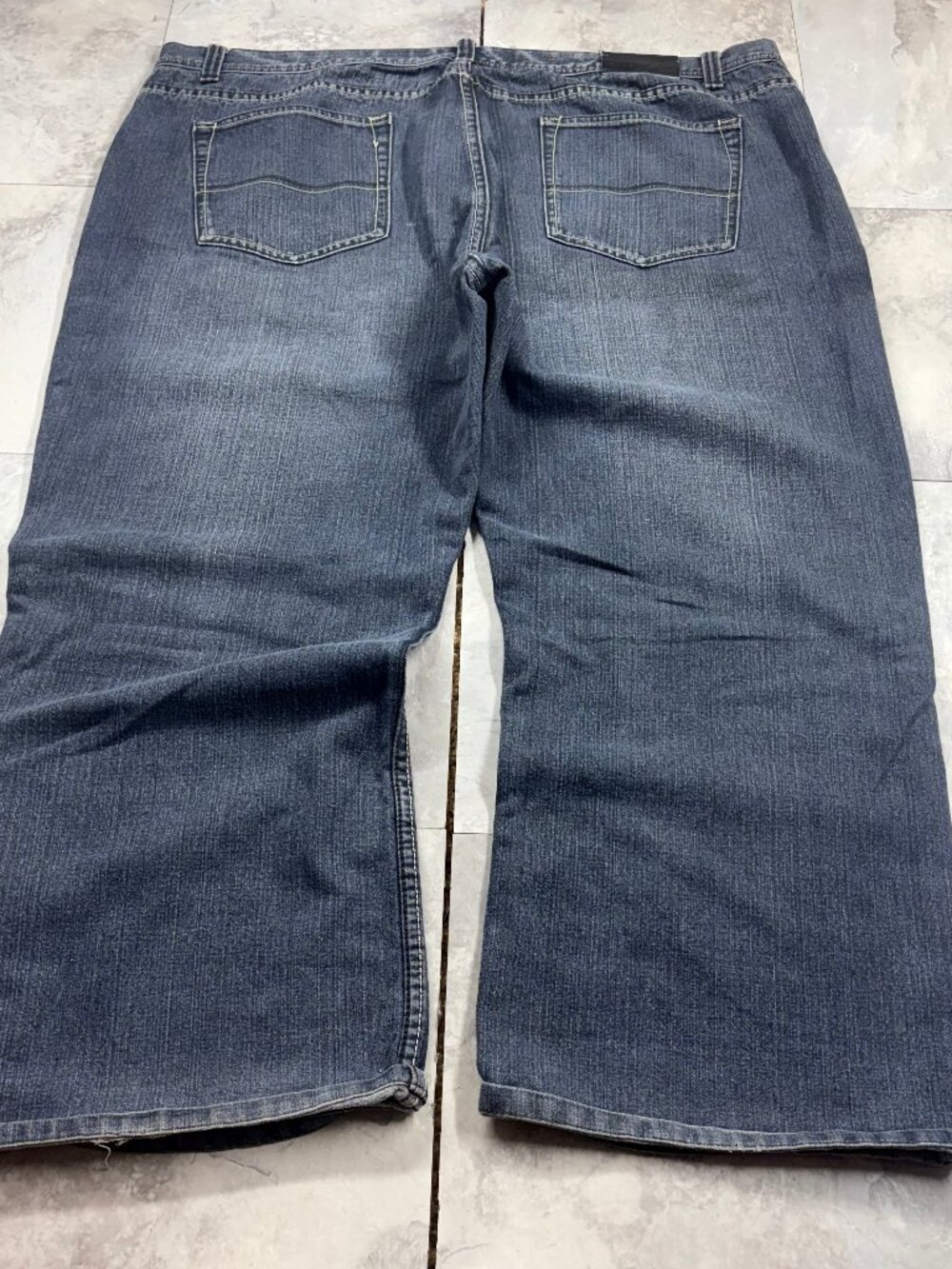 PJ Mark Relaxed Baggy Jeans 46x32 Y2K